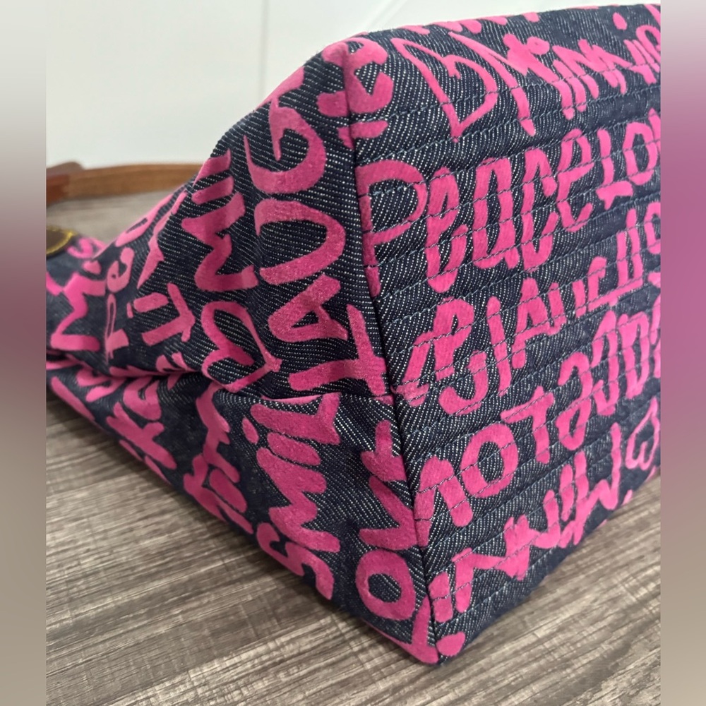 NWOT *RARE* Peace Love Mickey Dooney & Bourke Shoulder Bag - Picture 5 of 16